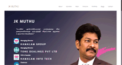 Desktop Screenshot of jkmuthu.com
